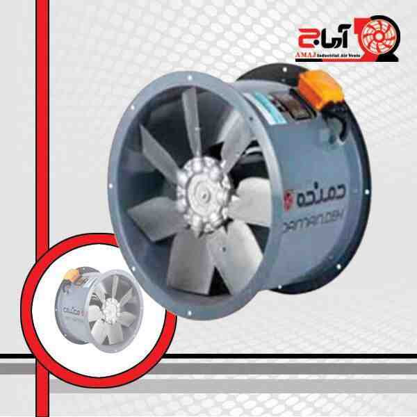 فن آکسیال سیلندری DASP-KN100-4T-710-28deg